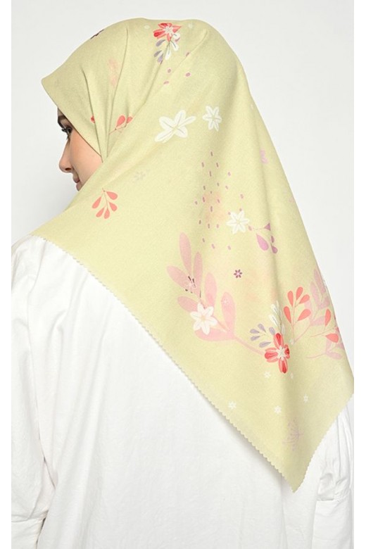 Virametha Jasmine Square Lasercut Avocado